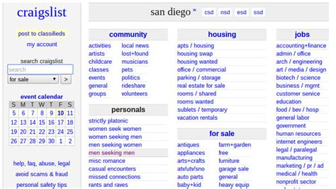 s d craigslist|craigslist sd classifieds.